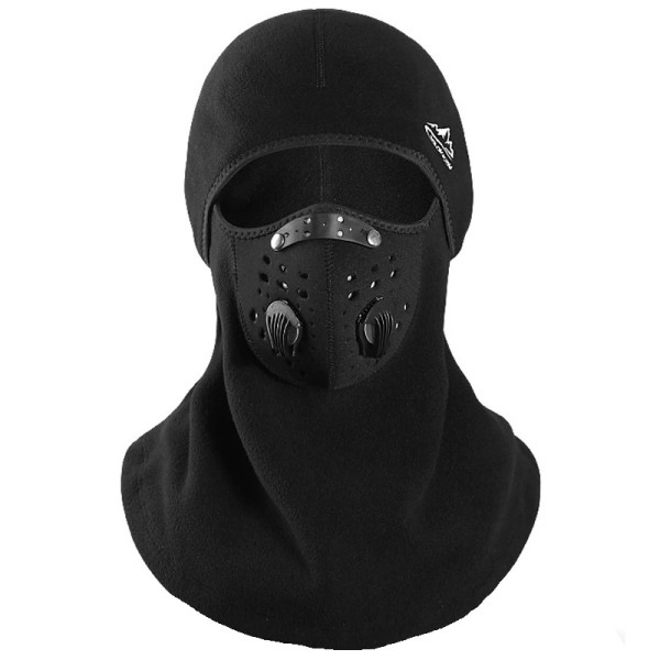 Face protection mask, hood, black color, for paintball, ski, motorcycling, hunting, model CNN01